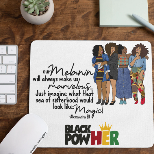Black Women Empowerment Mousepads