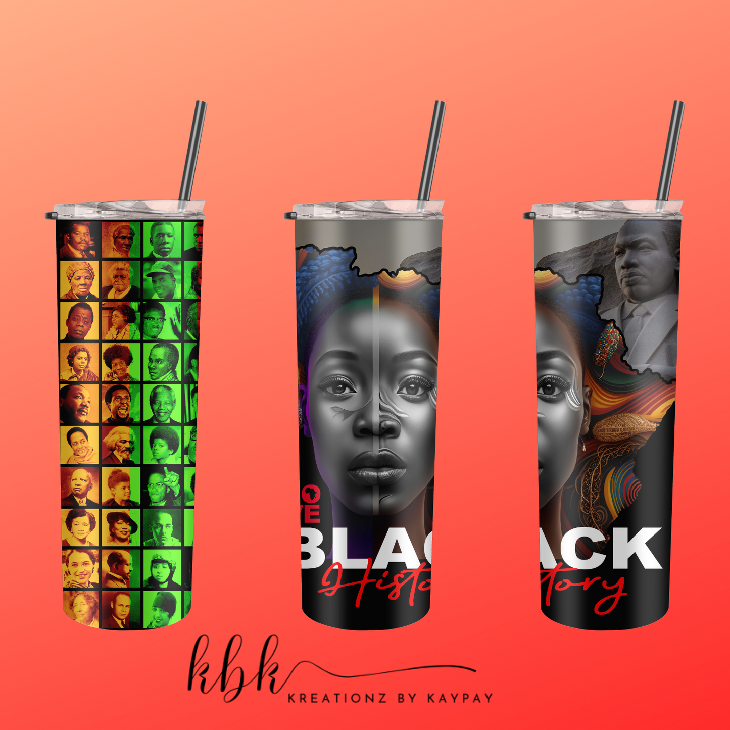 20 oz Black History Tumbler