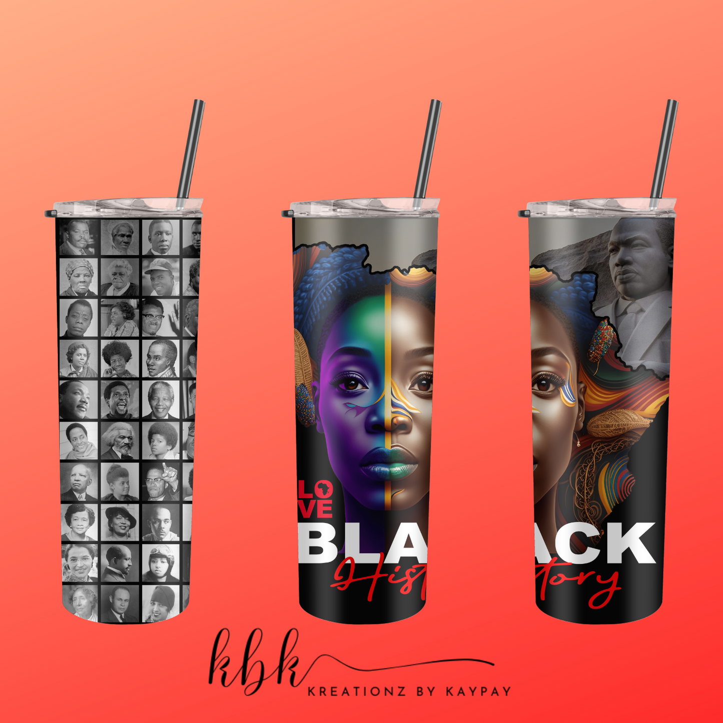 20 oz Black History Tumbler