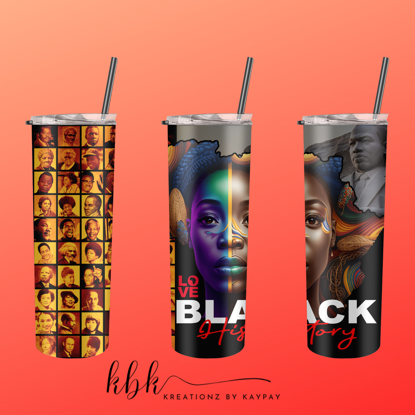 20 oz Black History Tumbler