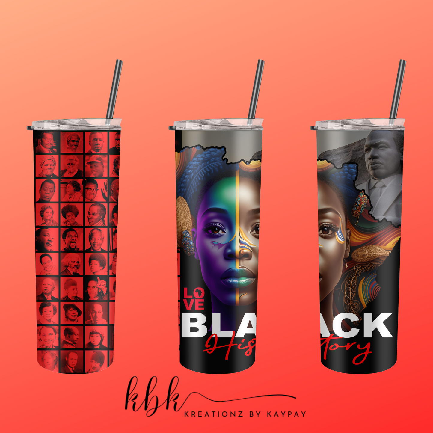 20 oz Black History Tumbler