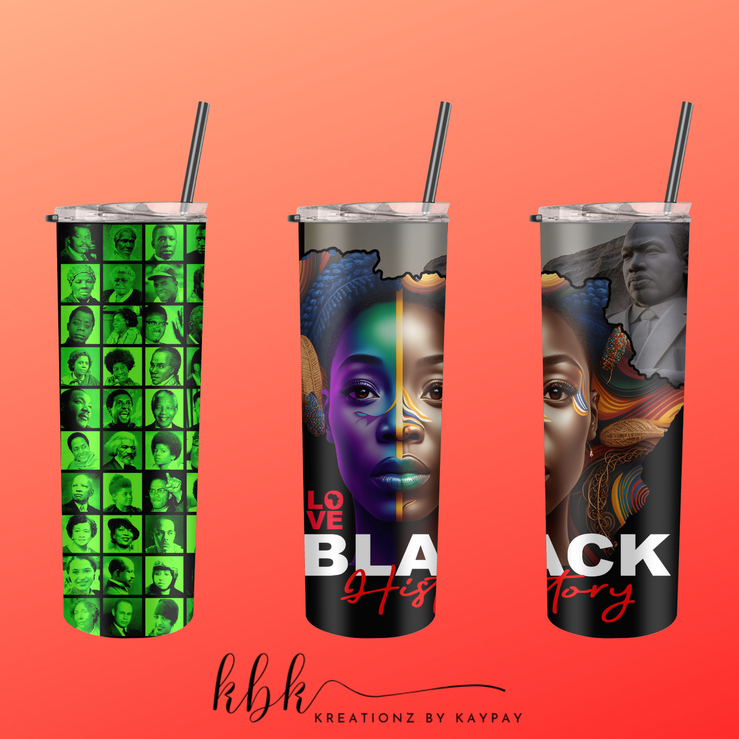 20 oz Black History Tumbler