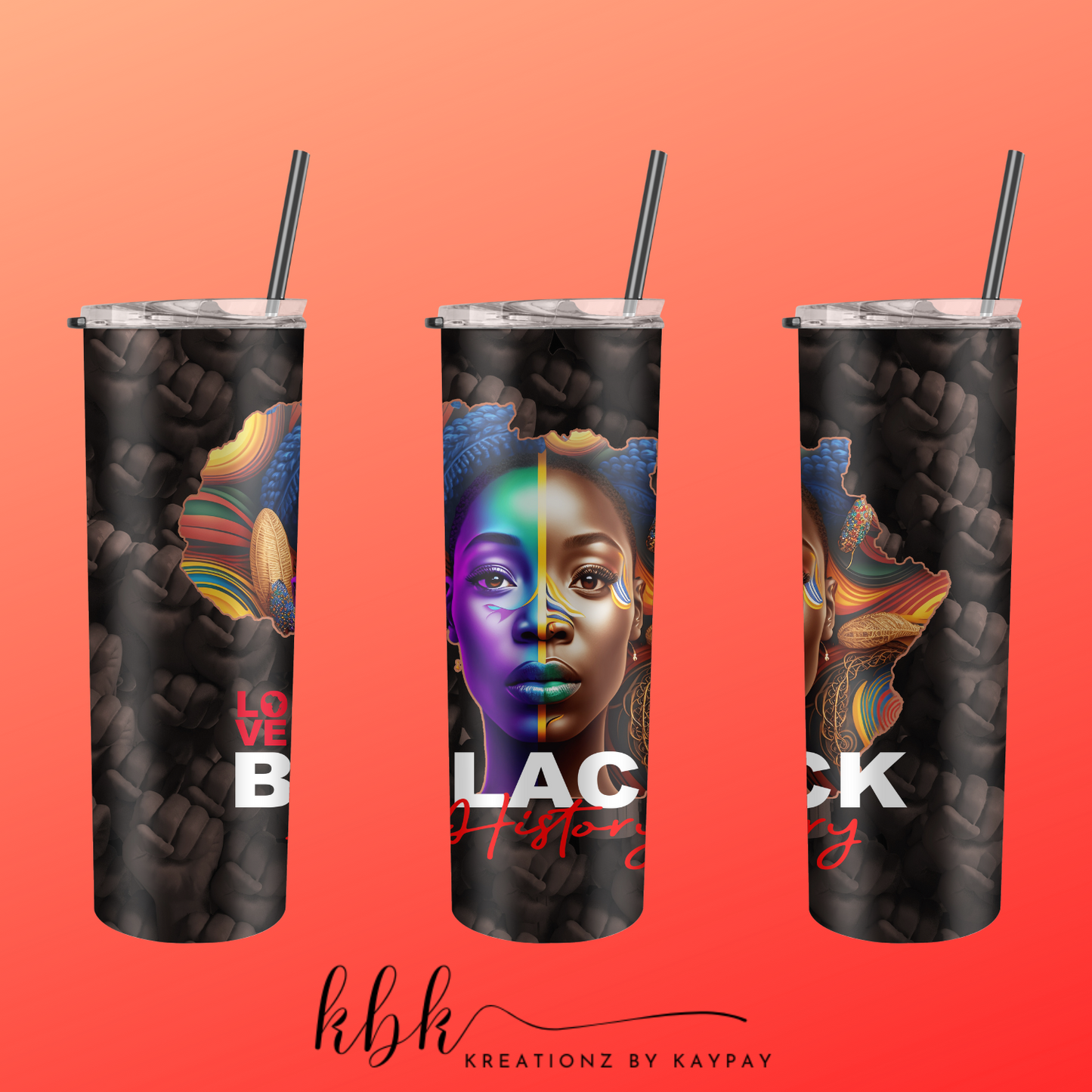 20 oz Black History Tumbler