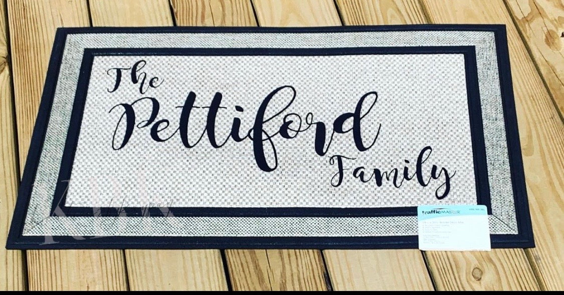 Personalized Door Mat