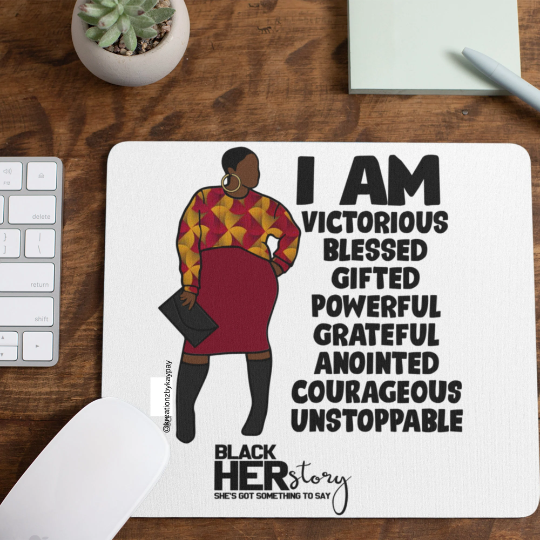 Black Women Empowerment Mousepads